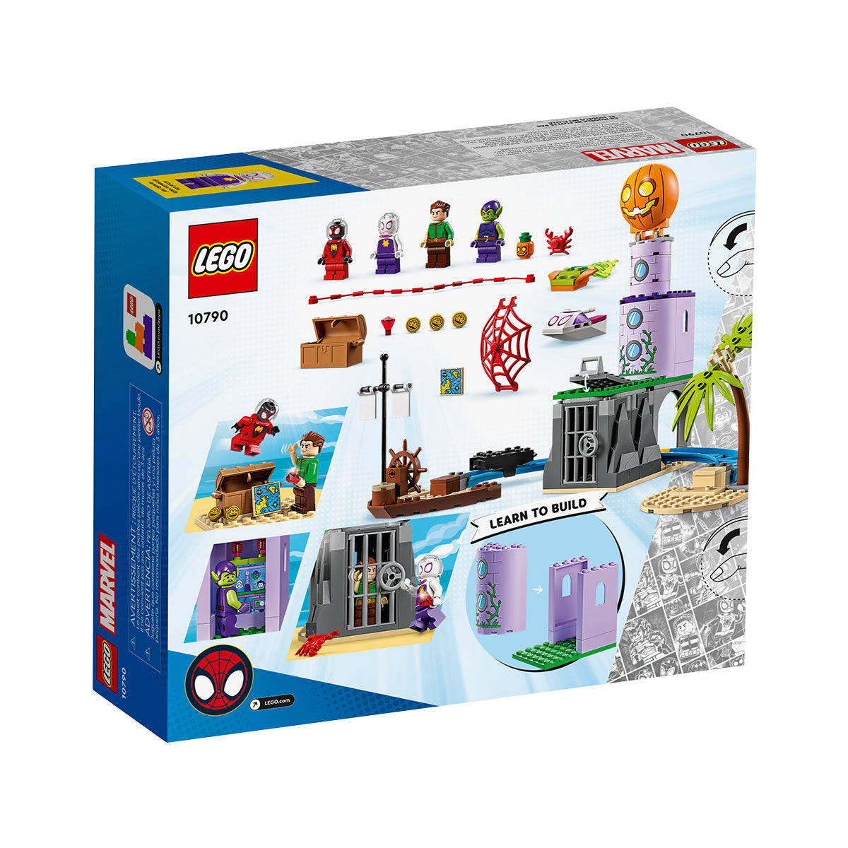 LEGO Marvel - Team Spidey at Green Goblins Lighthouse 10790