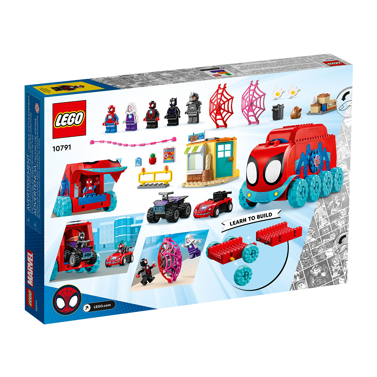 LEGO Marvel - Team Spideys Mobile Headquarters 10791