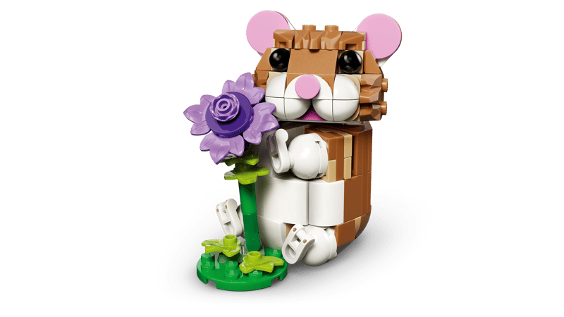 LEGO Creator | 31376 Cute Hamster with a Flower