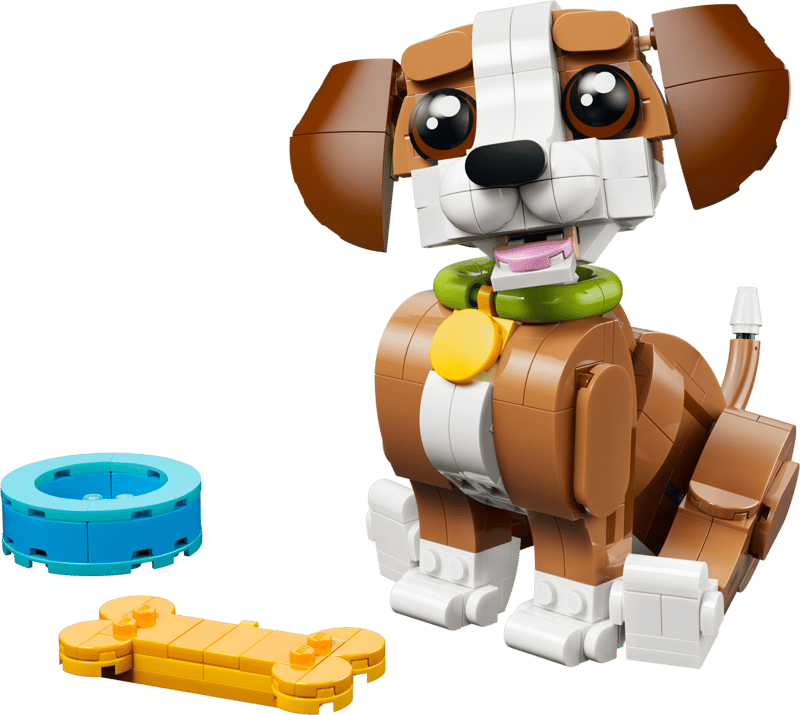 LEGO Creator | 31382 Cute Animals: Playful Puppy Dog