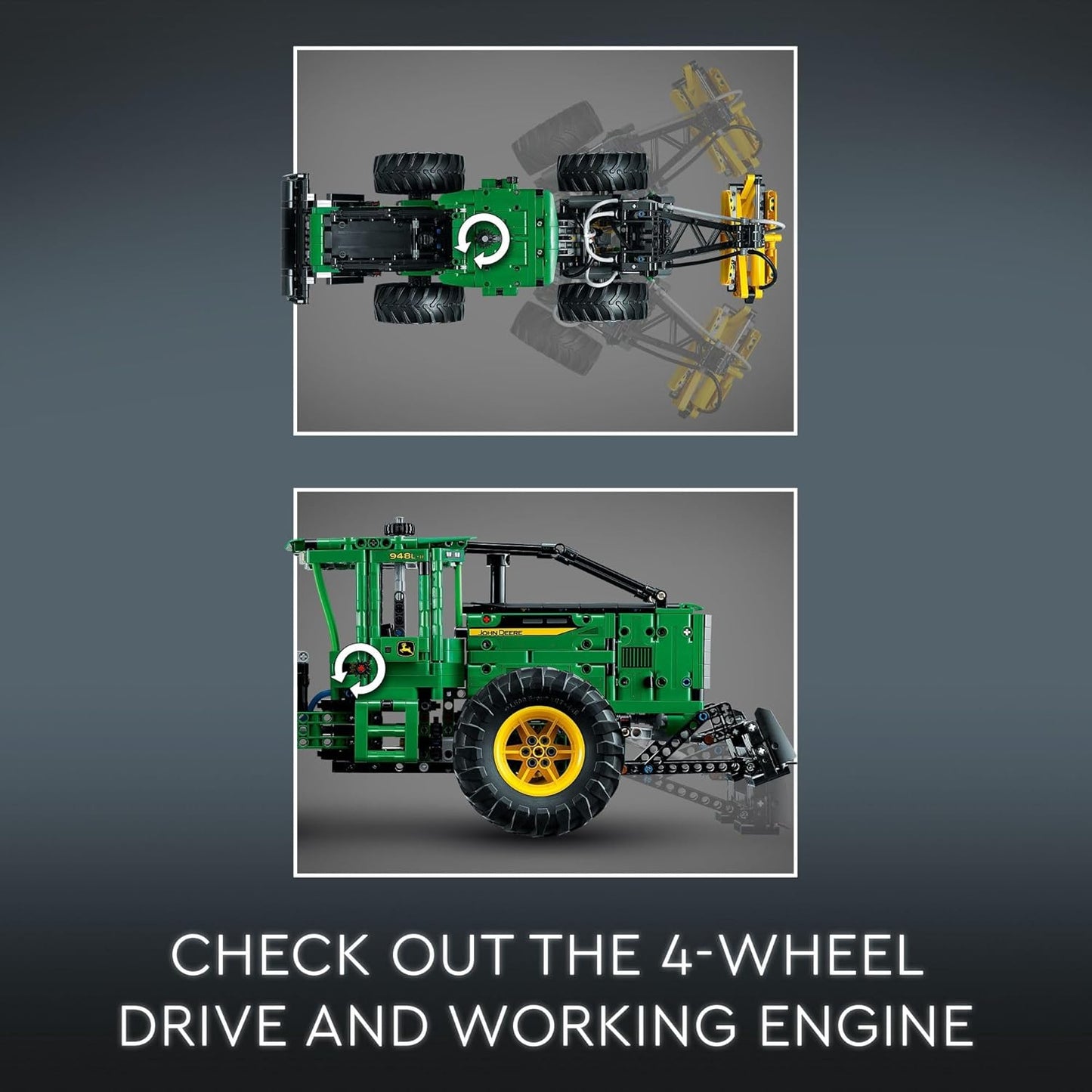 LEGO Technic - John Deere 948L-II Skidder 42157