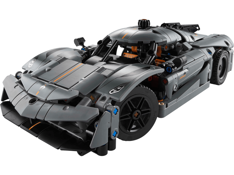 LEGO Technic | 42173 Koenigsegg Jesko Absolut Gray Hypercar
