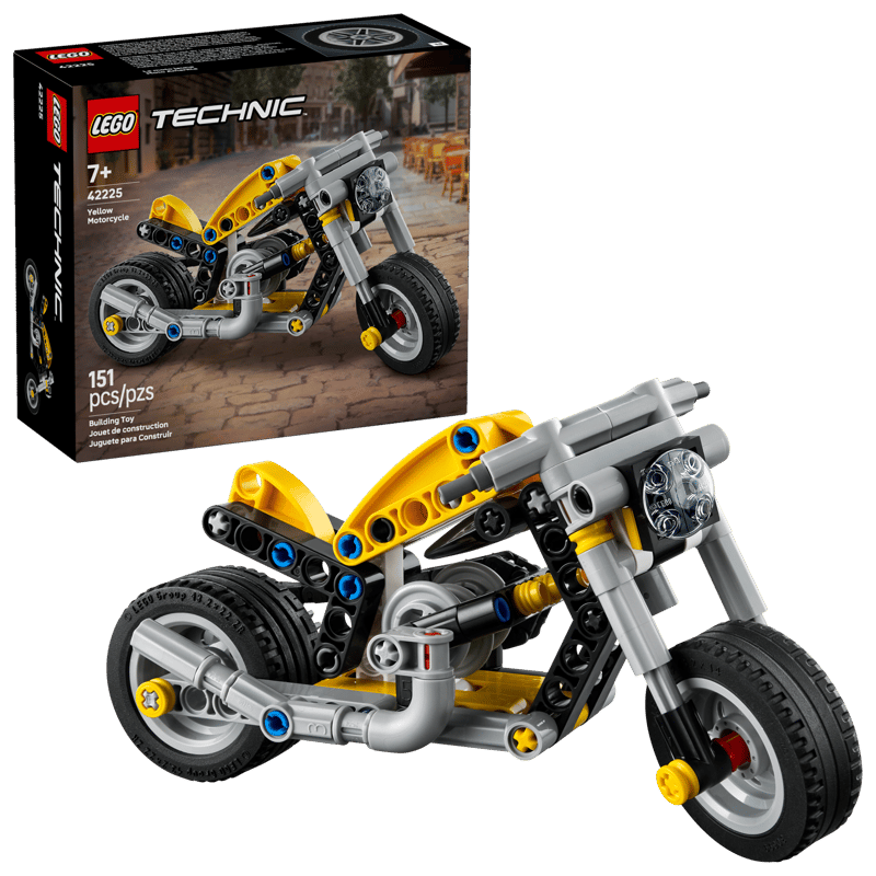 LEGO Technic | 42225 Yellow Motorcycle