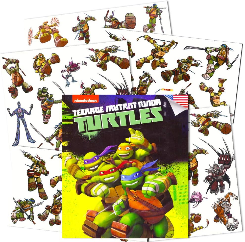 Nickelodeon TMNT TATTOO SET with 10 tattoo sheets