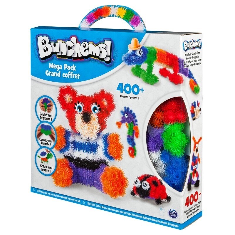 Bunchems Creative Kit, Mega Pack, 400 pcs