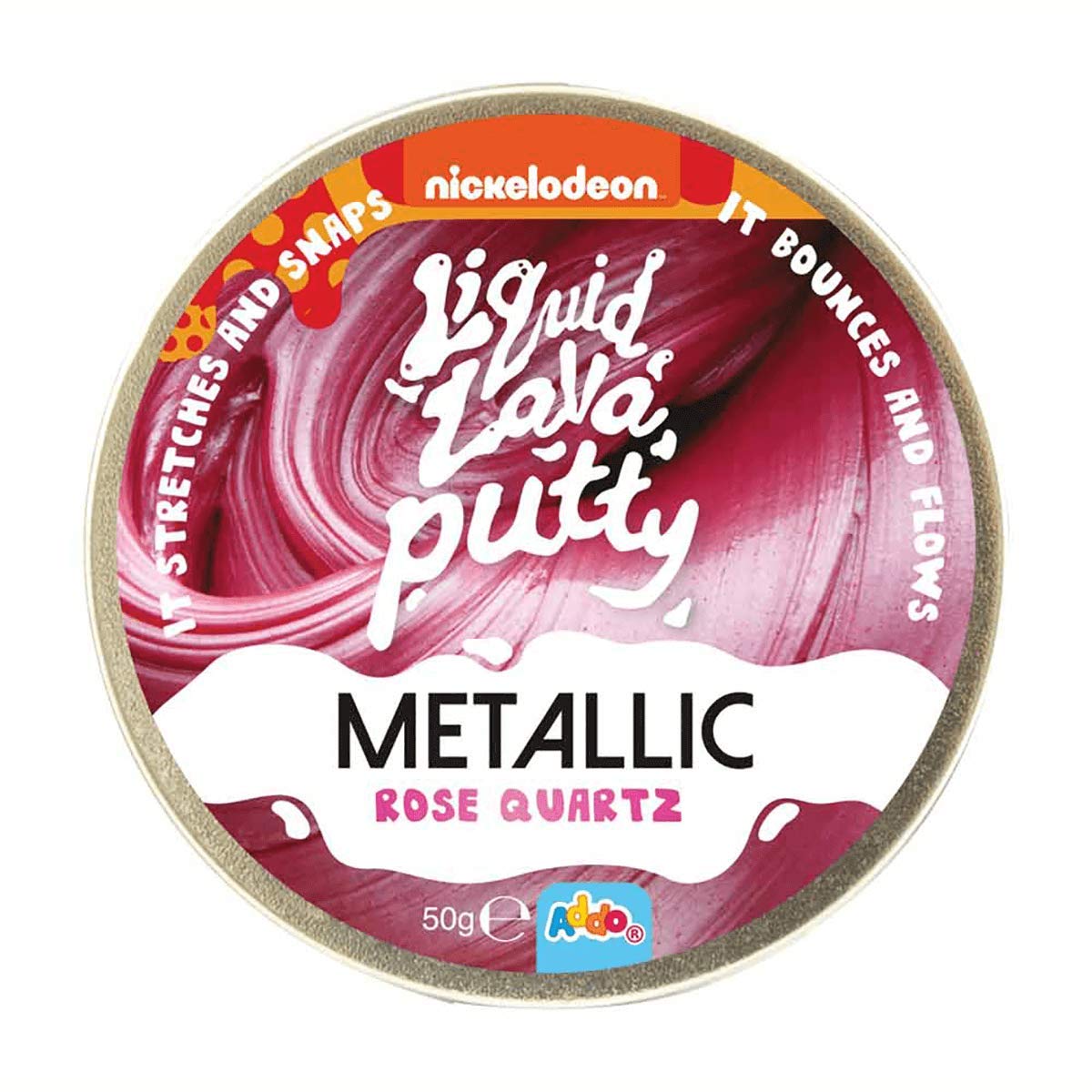 Nickelodeon - Liquid Lava Putty Metallic Rose