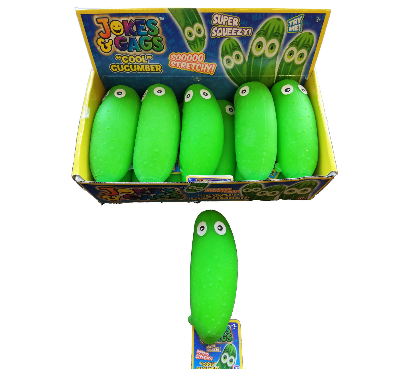 Crazy Cucumber (One supplied)