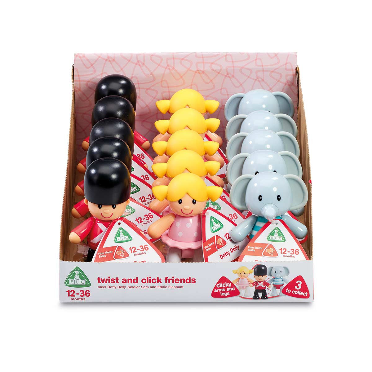 Early Learning Centre Twist N Click Friends (Styles Vary - One Supplied) PD