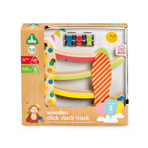 Early Learning Centre Wooden Click Clack Track