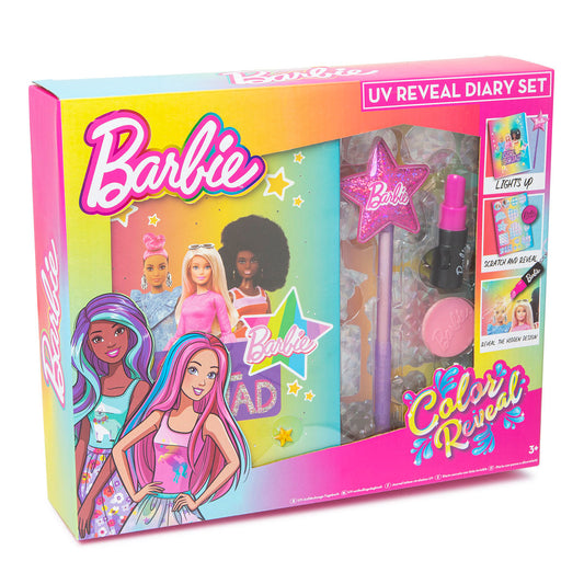 Barbie Colour Reveal UV Reveal Diary Set