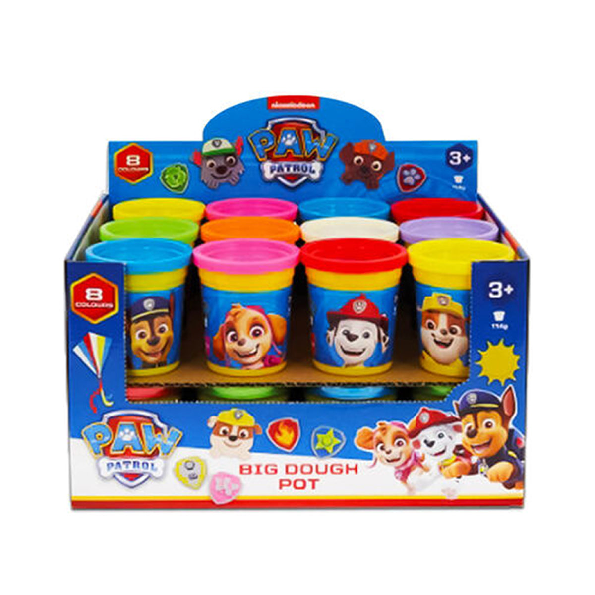 Paw Patrol Big Dough Pots (Styles Vary - One Supplied)