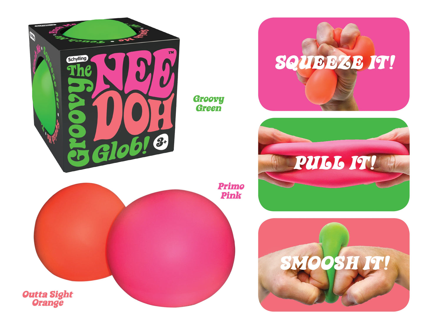 Nee Doh - Groovy Glob Squeeze