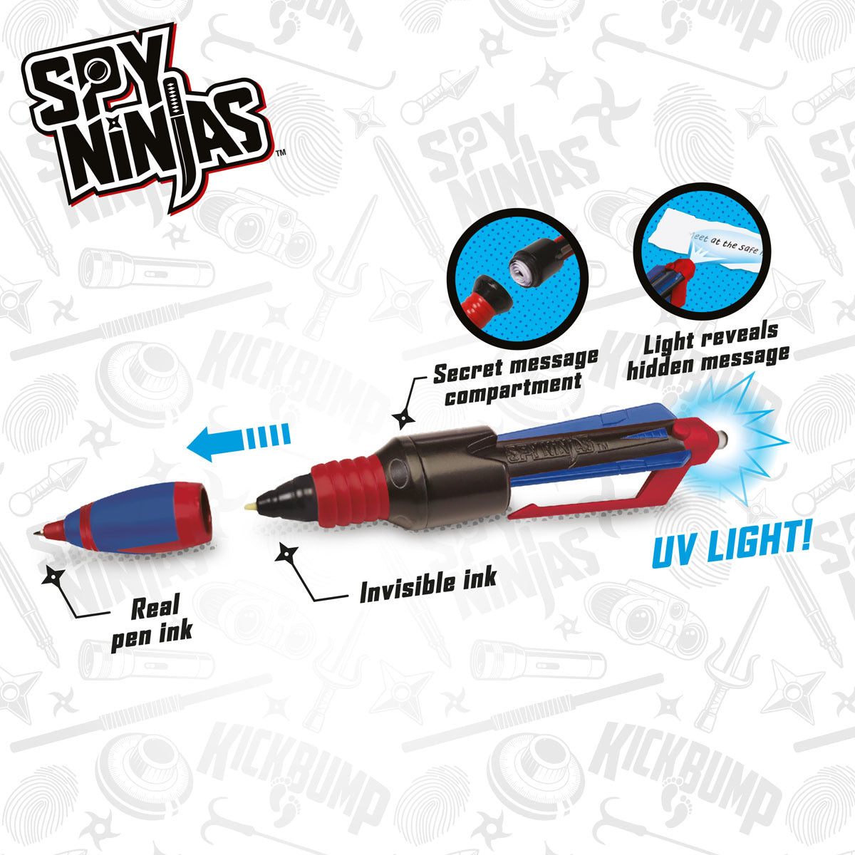 Spy Ninjas - Secret Message Spy Gear Kit From Chad Wild Clay & Vy Qwaint