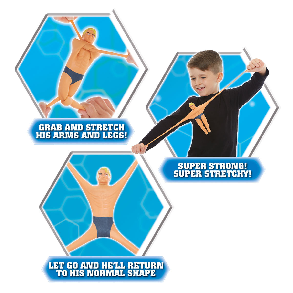 Stretch Armstrong Mini Figure - Stretch