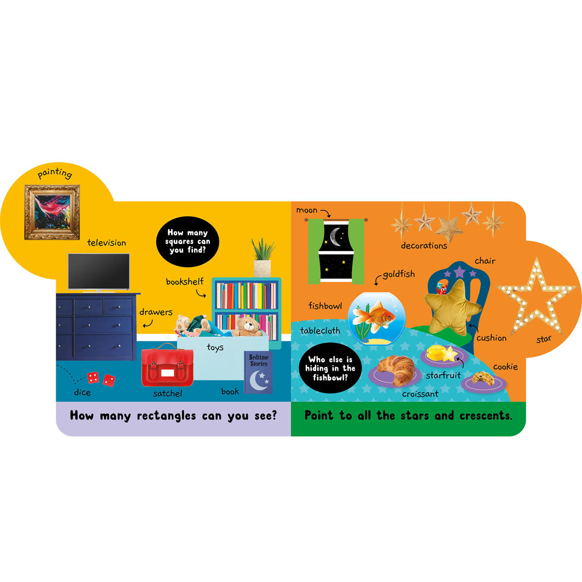 Early Learning Centre - 100 Words Shapes & Colours Board Book