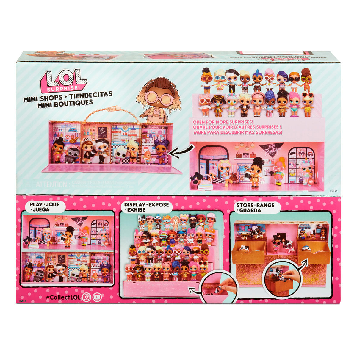 LOL Surprise! Mini Shops 3-in-1 Playset