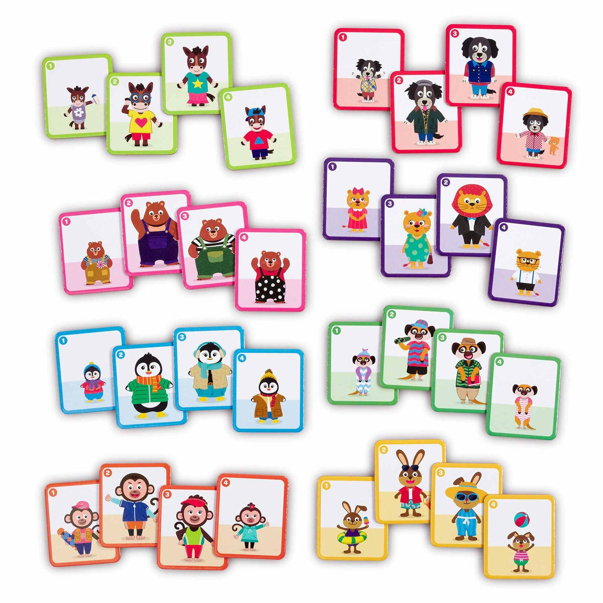 Addo Games - Happy Families Mini Card Game