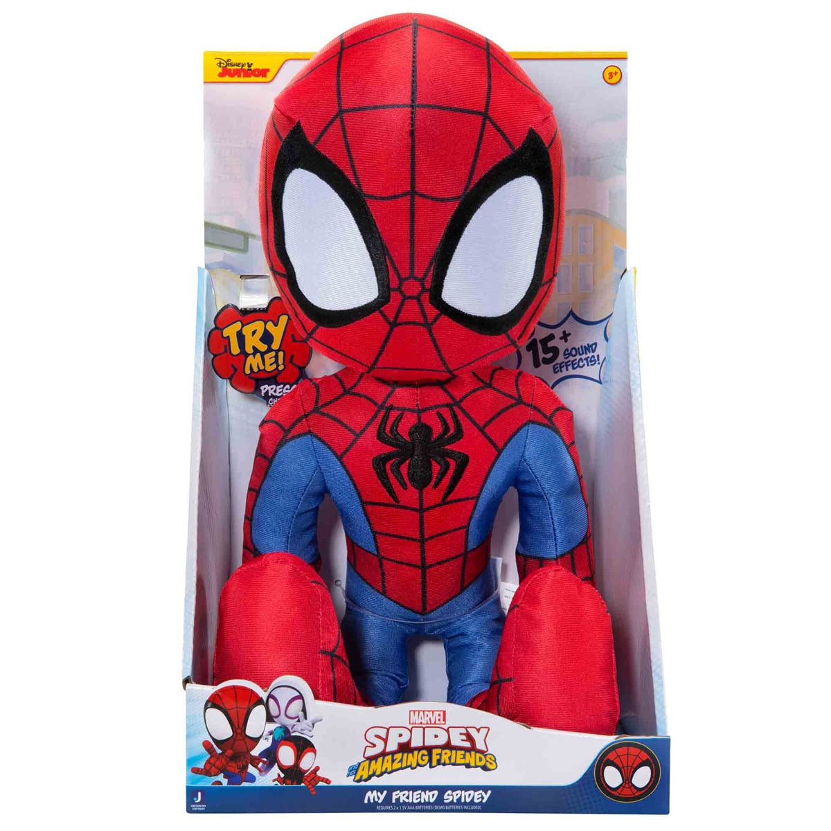 Marvel Spidey and his Amazing Friends: 16 Feature Plush My Friend Spidey