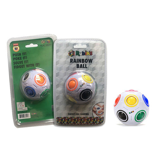 Rubik's Rainbow Ball Fidget Toy (Styles Vary)