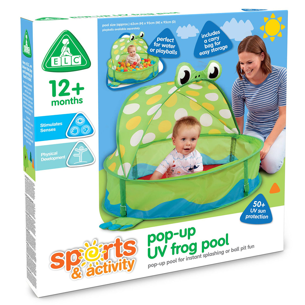 Early Learning Centre Pop-Up UV Frog Pool