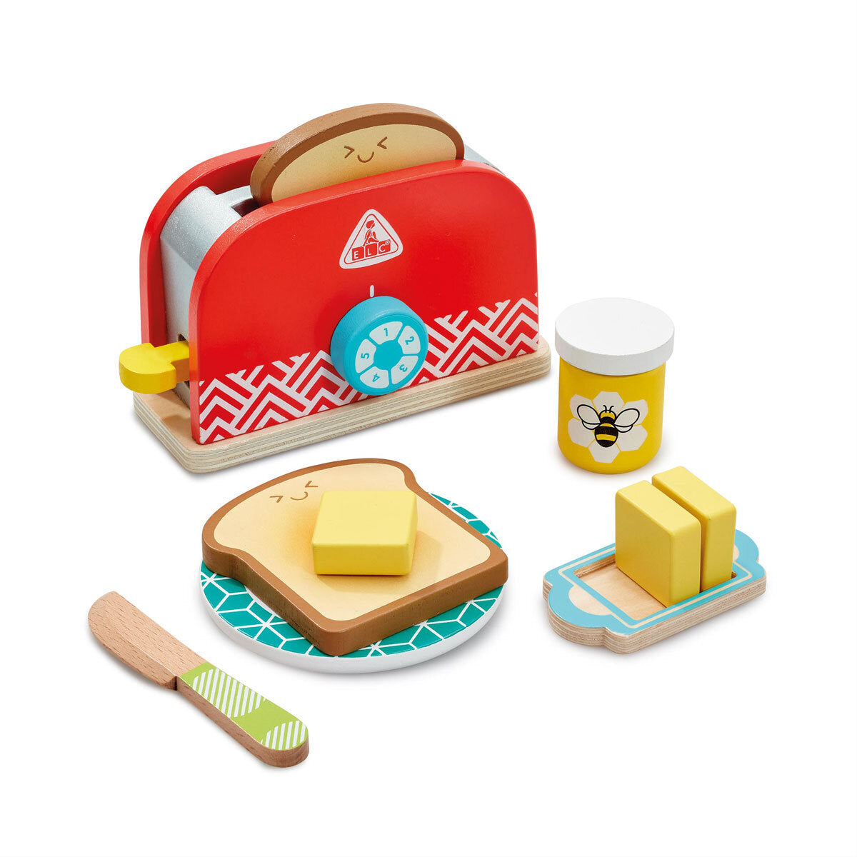 ELC Wooden Toaster Set