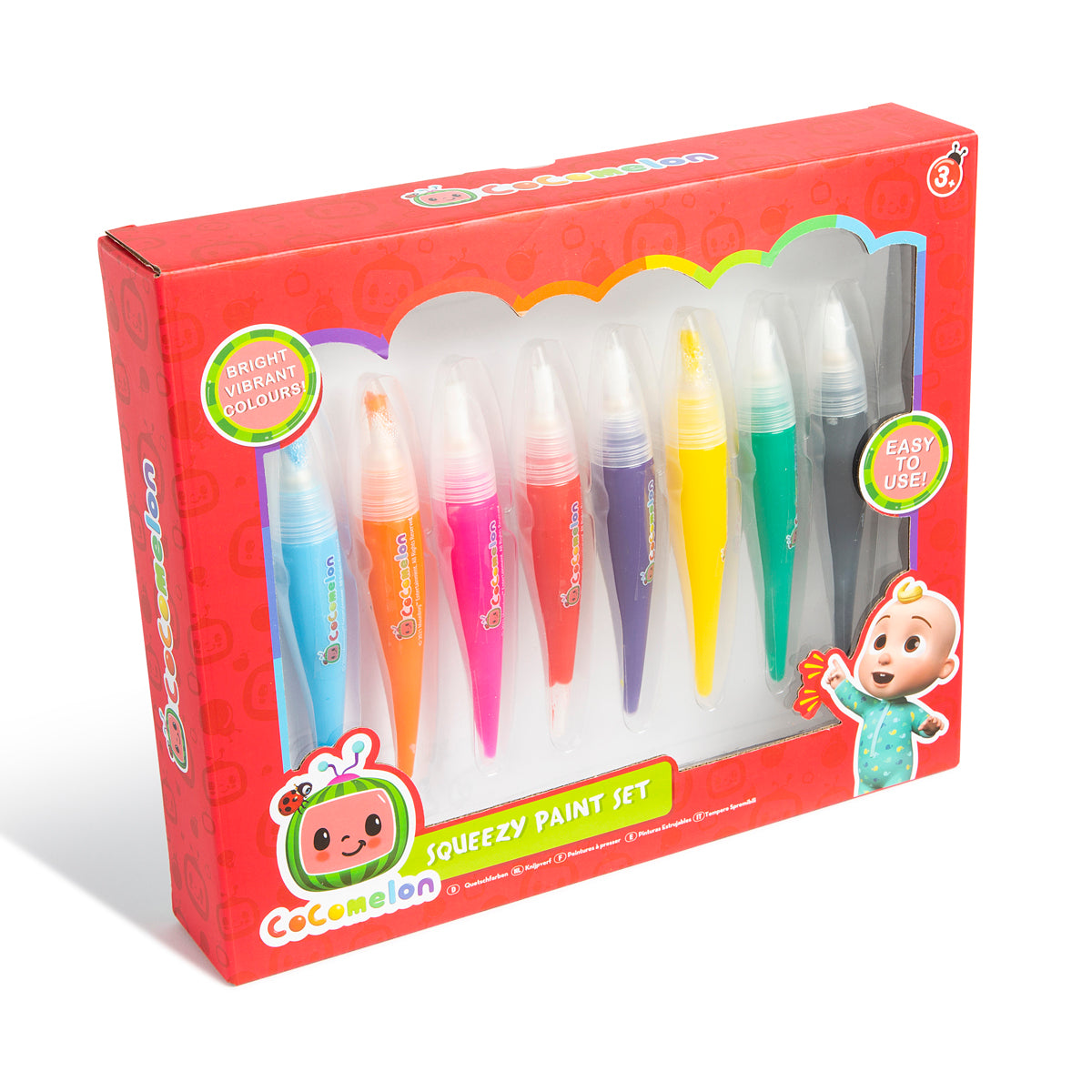 CoComelon Squeezy Paint Set