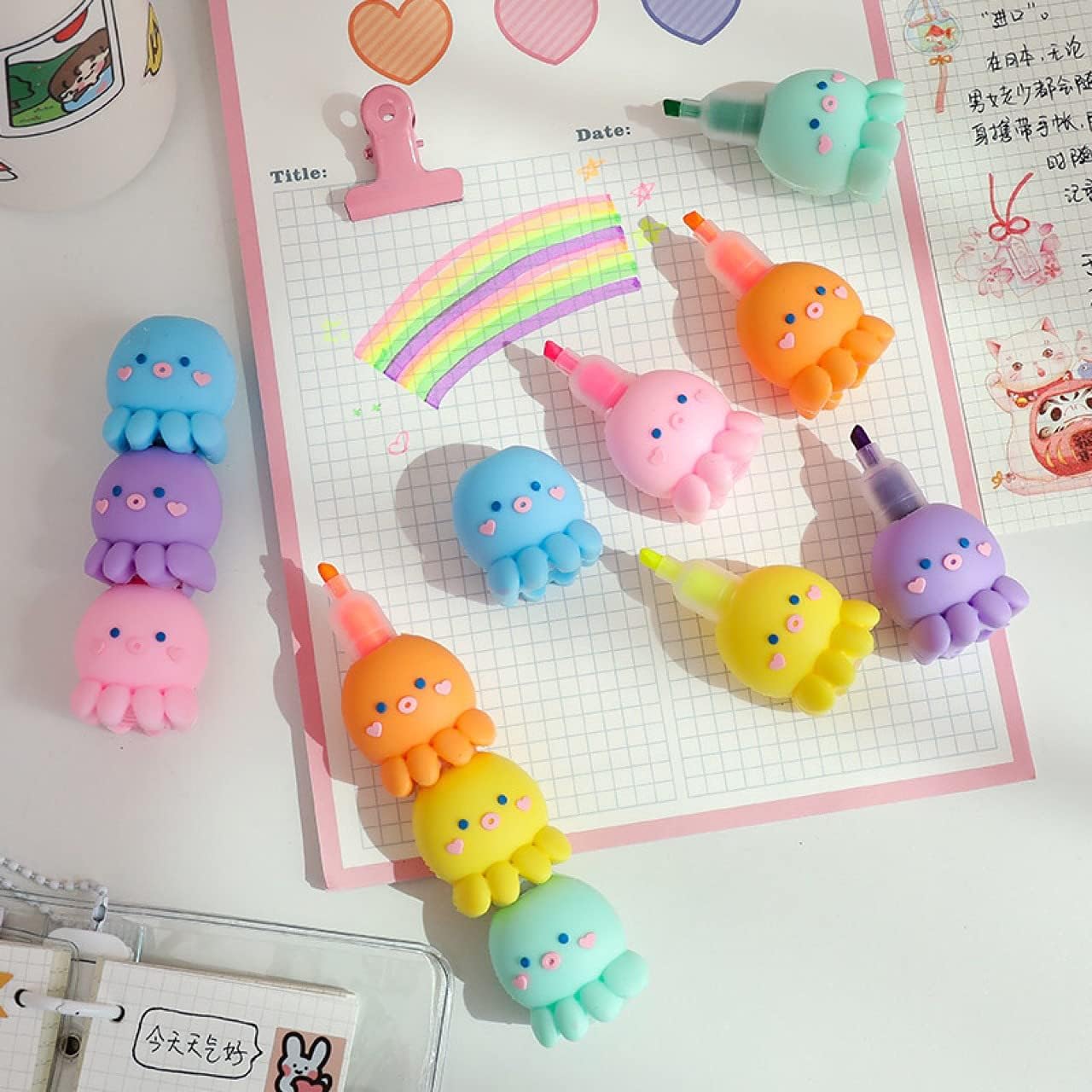KA-WAZIE Octopus Highlighters