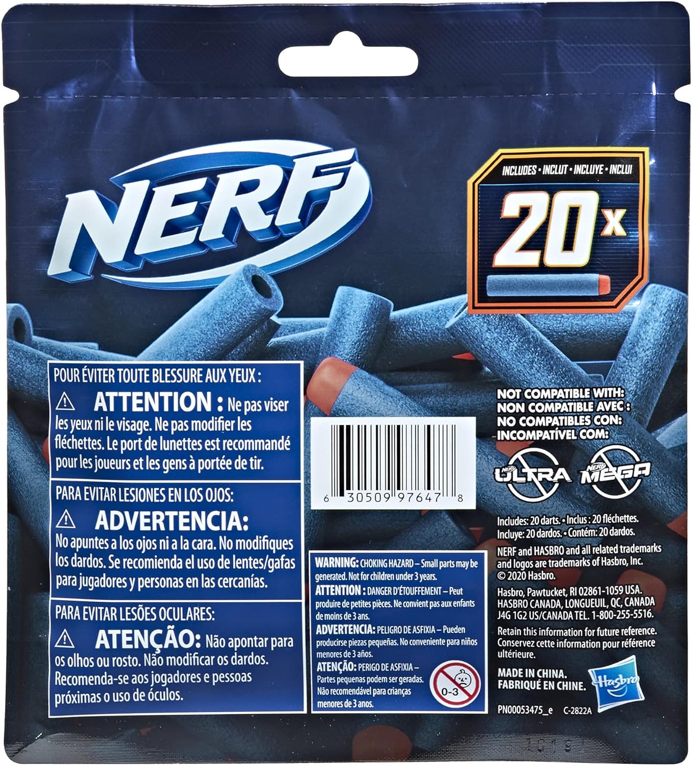 Nerf Elite 2.0 20-Dart Refill Pack