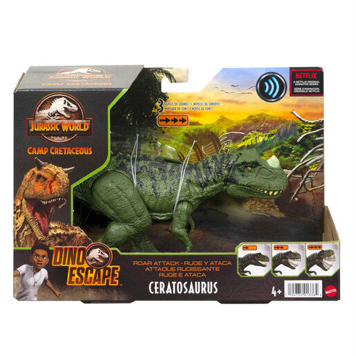 Jurassic World Roar Attack Ceratosaurus Dinosaur Figure