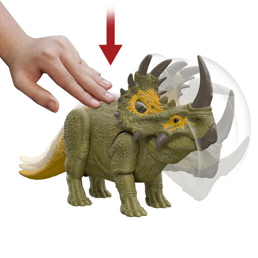 Jurassic World Nasutoceratop Dinosaur Figure