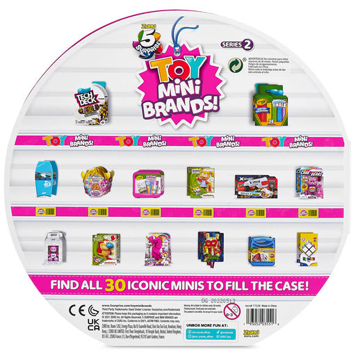 5 Surprise Toy Mini Brands Series 2 Collectors Case by ZURU