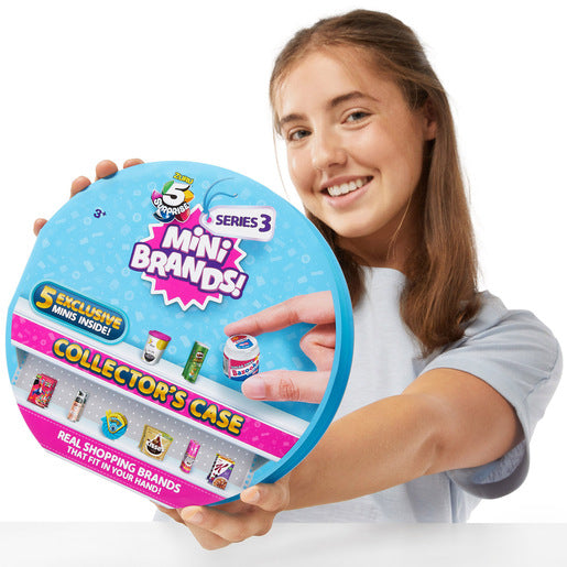 5 Surprise Mini Brands Series 3 Collectors Case by ZURU