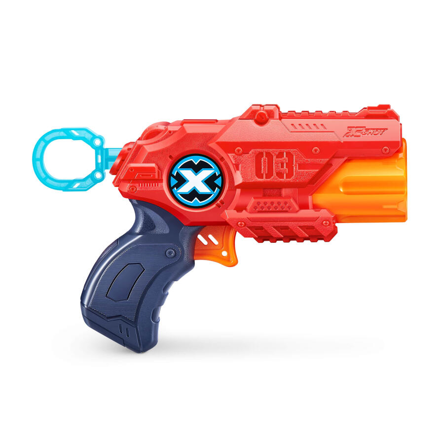 X-Shot Excel Double MK 3 Blaster Combo Pack (16 Darts, 3 Cans) - 27M Range