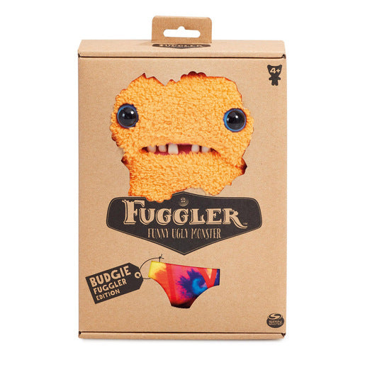 Fuggler 22cm Funny Ugly Monster - Budgie Fuggler Gaptooth McGoo (Orange) Soft Toy
