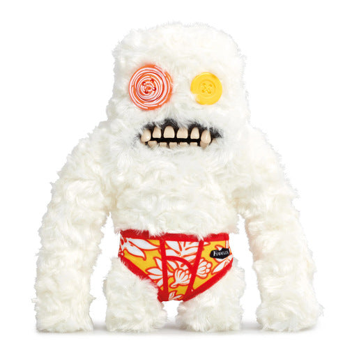 Fuggler 22cm Funny Ugly Monster - Budgie Fuggler Sasquoosh (White) Soft Toy