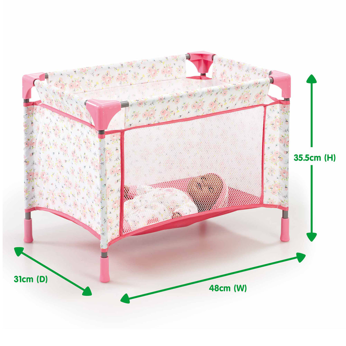Cupcake Dolly Travel Bed