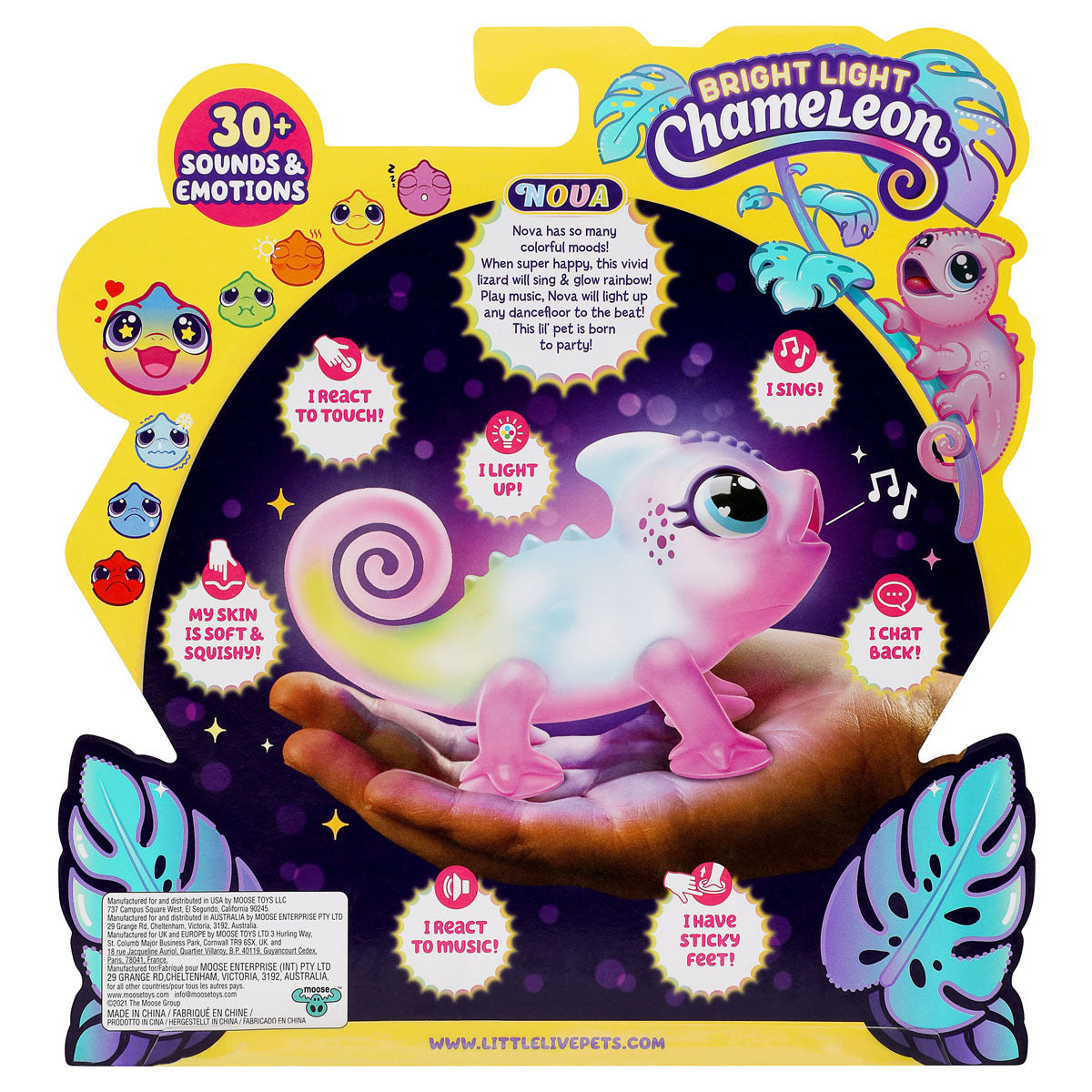 Little Live Pets Bright Light Chameleon - Nova