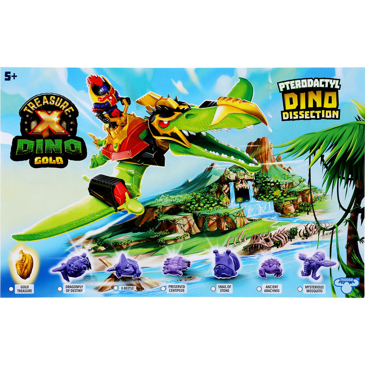 Treasure X Dino Gold: Pterodactyl Dino Dissection Figure