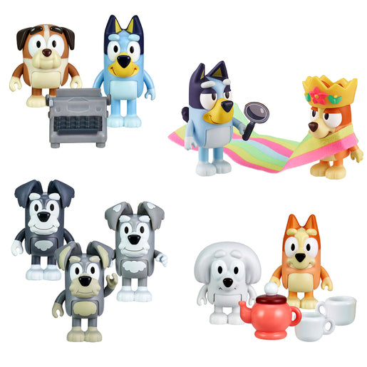 Bluey School Friends The Terriers 3 Pack Figure Set