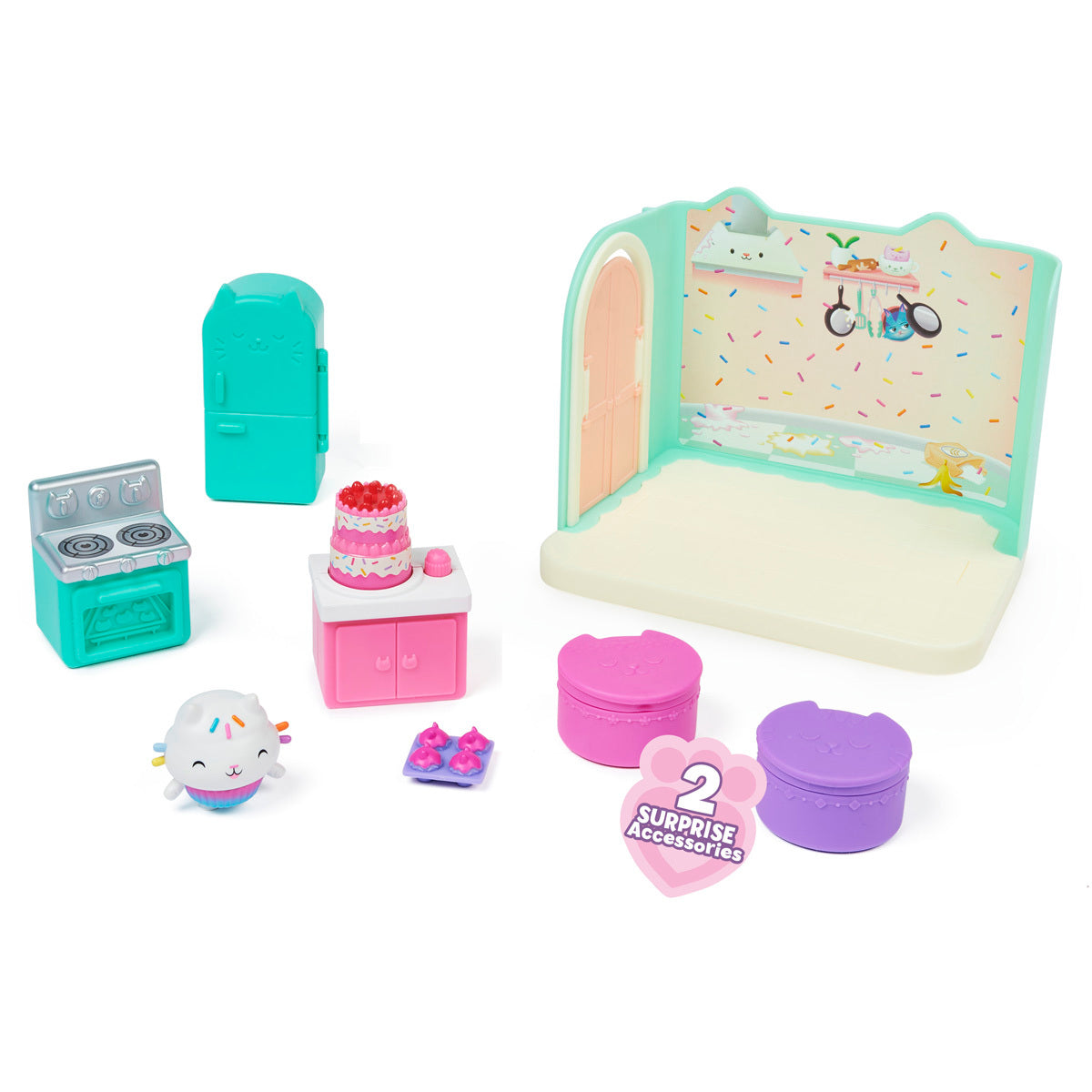 Gabby's Dollhouse - Bakey with Cakey Kitchen Set