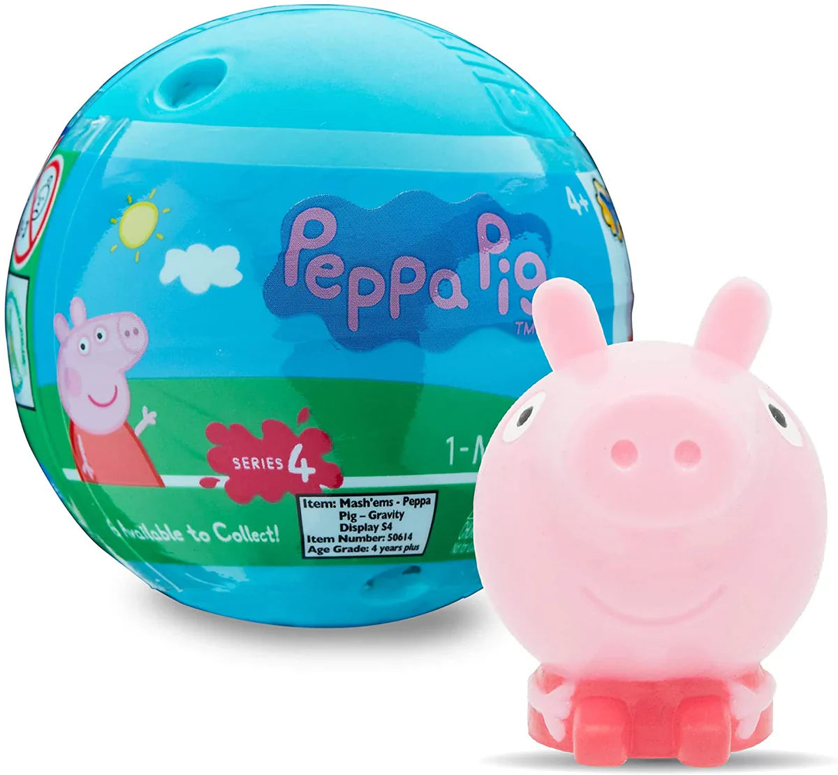 Mashems Peppa Pig Series 4 (Styles Vary) One Supplied