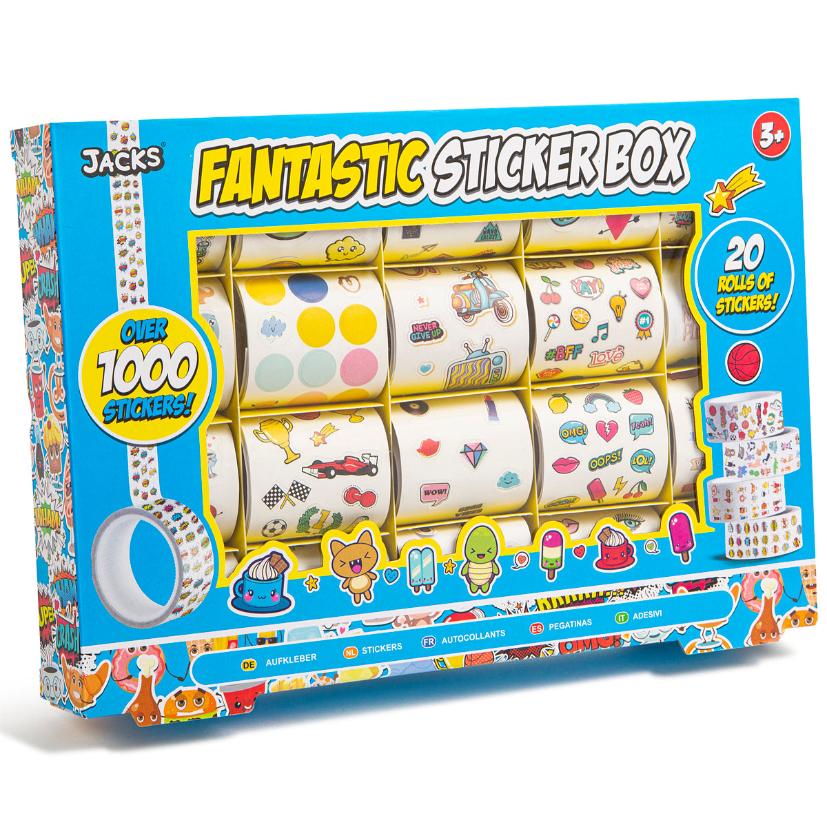 Jacks Fantastic Sticker Box