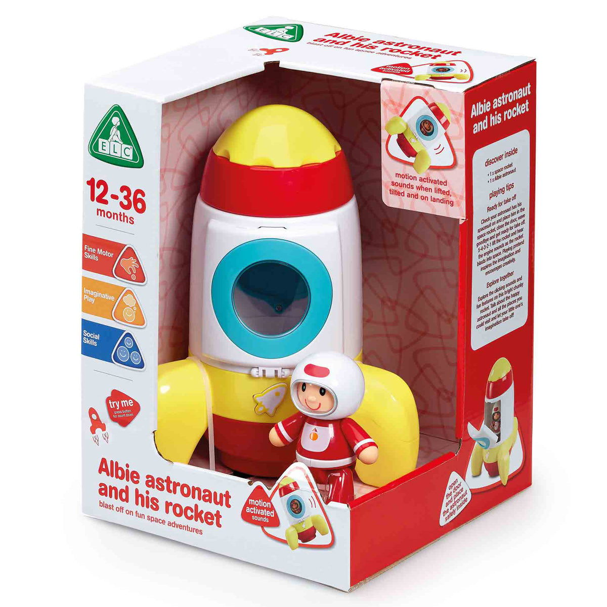 Early Learning Centre Albie Astronaut and his Rocket Playset