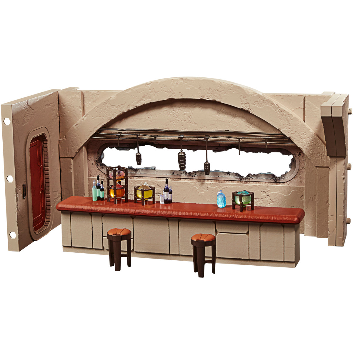 Star Wars The Vintage Collection: The Mandalorian Nevarro Cantina Playset (Styles Vary)