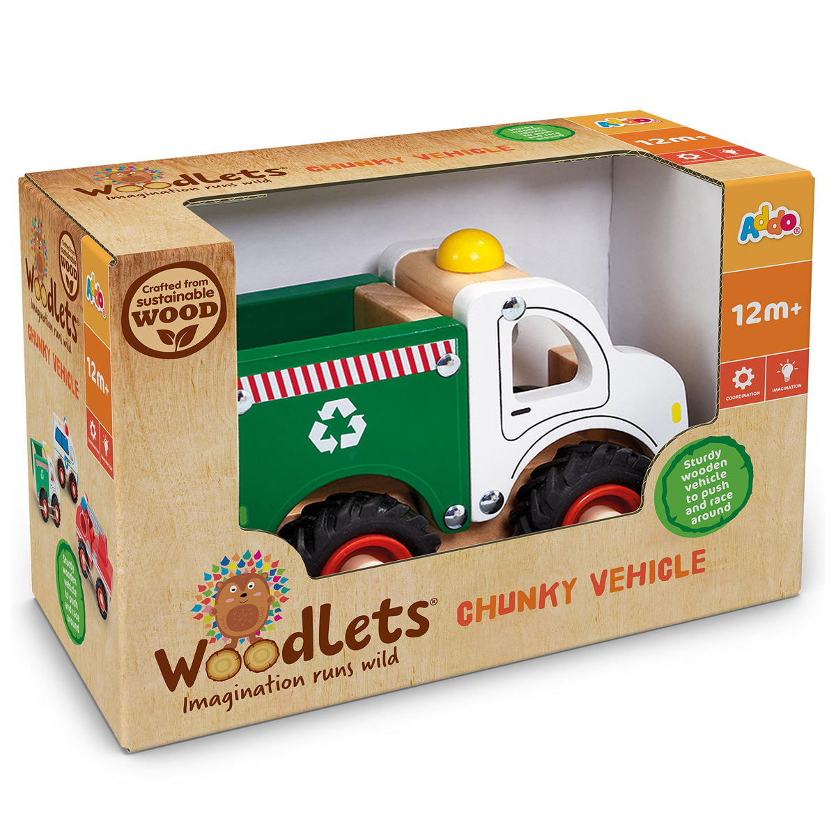 Woodlets Chunky Vehicles (Styles Vary - One Supplied)