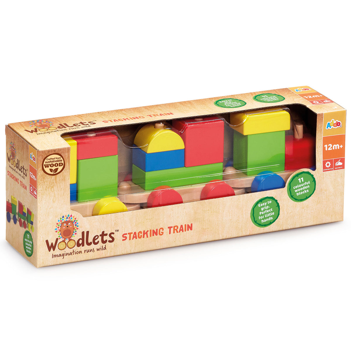 Woodlets Stacking Trains