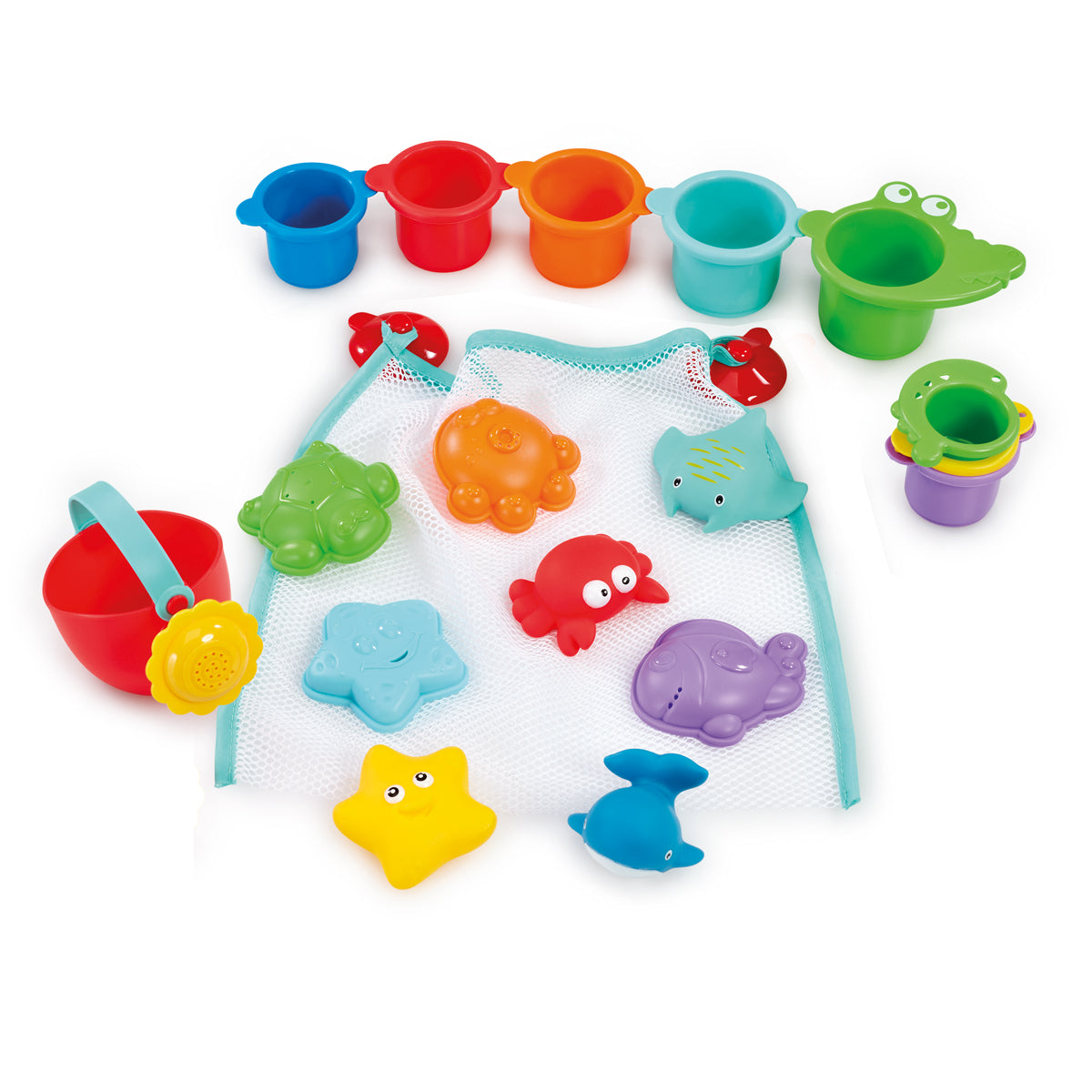 Little Lot Bath Time Splish Splash Mega Ocean Bath Set