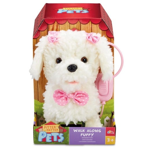 Pitter Patter Pets Walk Along Puppy - Poodle Electronic Pet