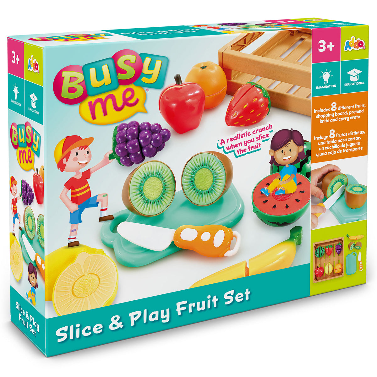 Busy Me Slice and Play Fruit Set