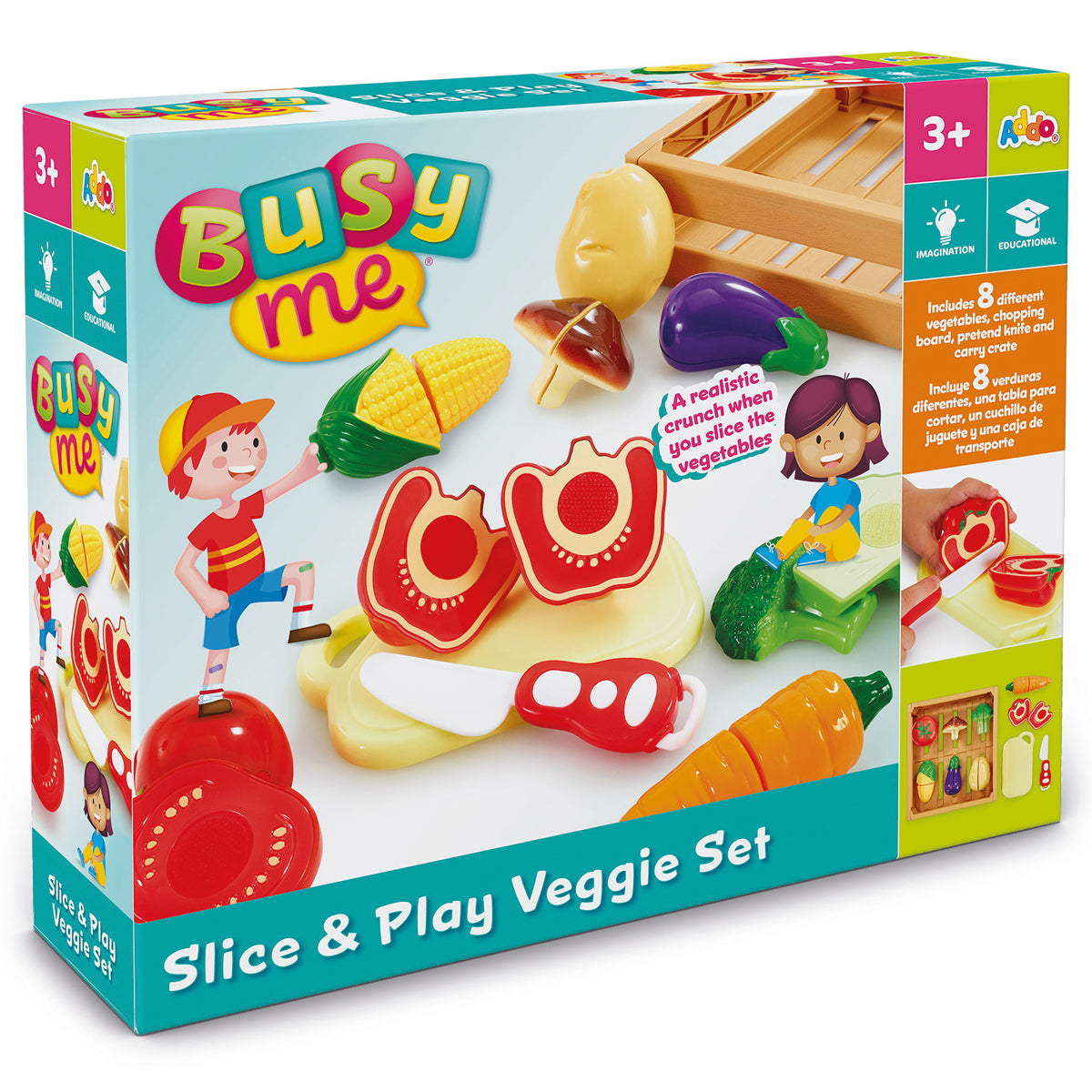 Busy Me Slice and Play Veggie Set